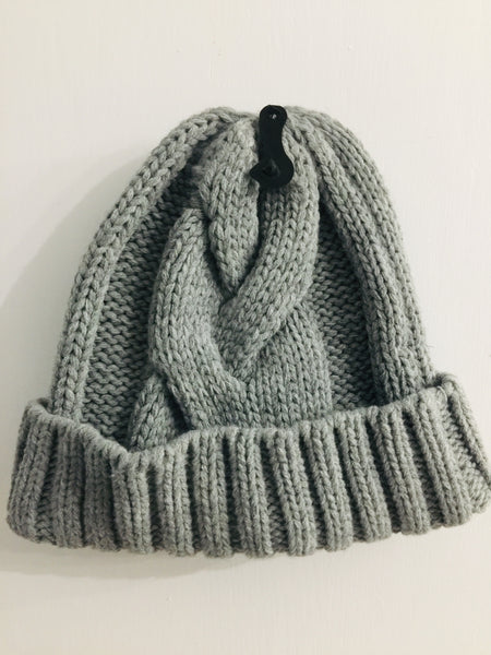 Modena New York Women's Light Grey Knit Beanie! One Size! Retails $40+
