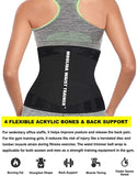 New Moolida Waist Trainer Belt for Women Waist Trimmer Weight Loss Workout Fitness Back Support Belt, Sz S! Fits 24-28" Waist!