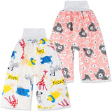 NEW 2 Packs Waterproof Diaper Pants Potty Training Cloth Diaper Pants for Baby Boy and Girl Night Time! Sz 4T-8T! Retails $57+