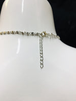 Handmade Glass Cabochon Moon Necklace, Silver Zinc Alloy, Lead & Nickel Free!