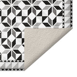 Mosaic Tile Decorative Vinyl Floor Mat - 2' X 5' by George Oliver! Retails $65+