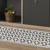 Mosaic Tile Decorative Vinyl Floor Mat - 2' X 5' by George Oliver! Retails $65+