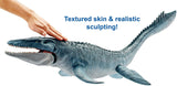 Awesome Large Jurassic World Real Feel Mosasaurus! This action figure is inspired by the movie and comes in a massive size that will thrill fans! Retails $145+