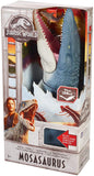 Awesome Large Jurassic World Real Feel Mosasaurus! This action figure is inspired by the movie and comes in a massive size that will thrill fans! Retails $145+