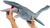 Awesome Large Jurassic World Real Feel Mosasaurus! This action figure is inspired by the movie and comes in a massive size that will thrill fans! Retails $145+