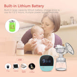 New in box! Electric Breast Pump - MOSFiATA Rechargeable Nursing Breastfeeding Pump with Massage Mode, LCD Smart Touch Screen, 3 Modes (9 Suction Levels Each) and Backflow Protector BPA Free