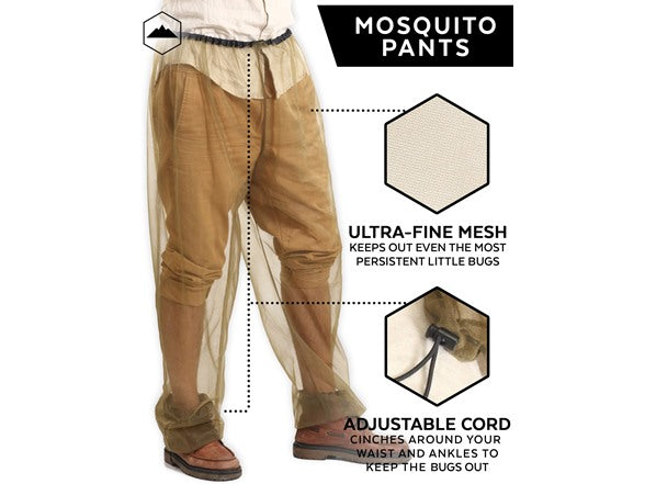 New Tough Outdoors Mosquito Repellent Net Clothing for Men & Women, Sz M! Adjustable waist