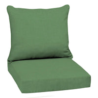 New Wayfair Outdoor Seat/Back Cushion by Sand & Stable in Moss Green, winner can buy 2nd set at winning bid! Retails $165+