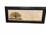 Brand new "Life Is..." Wall Hanging with Famous Inspirational Mother Teresa Quote!