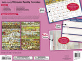 New Large MotherWord Ultimate Family Calendar, Value Version for Fridge, Wall, or Desk, 16-Month, 2023, English, 18 x 13.5 Inches