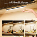 New Under Cabinet Lights 6500K 2 Pack, Motion Sensor LED Closet Lights, 36 LED Lights Battery Operated for Kitchen, Closet, Wardrobe, 6500K,White