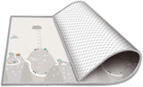New Large Kids Folding Play Mat Soft Rug Carpet Extra Large Size Thickened Baby Foam Nursery Rug Double-Sided Waterproof Portable Baby Crawling Mats 79 x 71 x 0.4 Inches