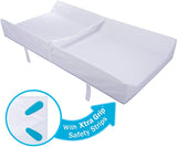 New Munchkin Secure Grip Changing Pad, White! Xtra-Grip strips keep pad in-place! Fits most dressers and changing tables