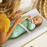 New Munchkin Secure Grip Changing Pad, White! Xtra-Grip strips keep pad in-place! Fits most dressers and changing tables