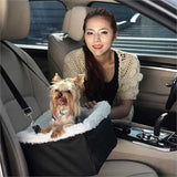 New Wayfair Tucker Murphy™ Pet® Pet Dog Cat Seat Booster Car Carrier Bag Pet Travel Messenger Tote Soft Kennel, Medium! Black!