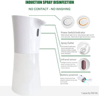 Newest Automatic Touchless Hand Foam Sanitizer Dispenser 500ml N1