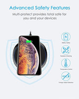 New in box! Fast Wireless Charger, NANAMI Qi Charging Pad 7.5W! Compatible with all Qi enabled devices!
