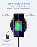 New in box! Fast Wireless Charger, NANAMI Qi Charging Pad 7.5W! Compatible with all Qi enabled devices!