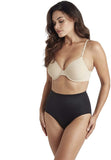 New Naomi and Nicole Womens Adjusts to You Waistline Brief Shapewear, Black, Sz L! Retails $36+