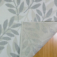 New Naples Indoor/Outdoor Area Rug, Fiori Grey! 5 ft. 3 in. x 7 ft. Made in Belgium! Stain & Fade Resistant!