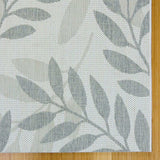 New Naples Indoor/Outdoor Area Rug, Fiori Grey! 5 ft. 3 in. x 7 ft. Made in Belgium! Stain & Fade Resistant!