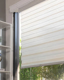 Cordless | Zebra Roller Shade | Basic Natural, Includes 1 (23X72) At night, shut them entirely for the privacy that you require.