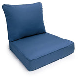 New hometrends Deluxe Deep Seat Cushion, Water Repellent; UV Treated, Navy! Winner can BUY up to 4 More at Winning bid! Retails $7O+ Each