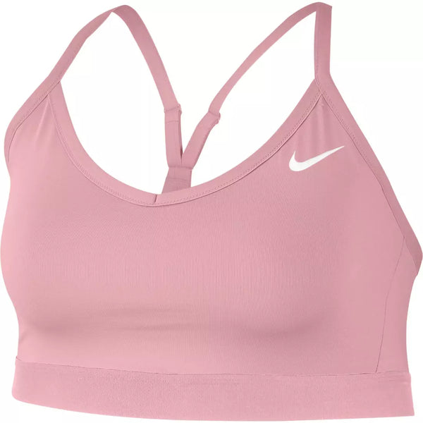 New with tags! Nike Women's Indy Light Plus Size Sports Bra, Blush Pink, Sz 2X!