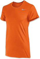 New with tags! Nike Womens Logo Training Tee in Heathered Bright Red/Orange PLUS size 2X!