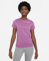 New Nike Women's Dry Legend Training T-Shirt in Heathered Rose, PLUS Size 2X!