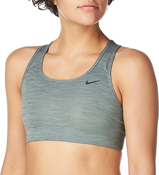 New with tags! Nike Women's Medium Support 1 Piece Padded Sports Bra in Smoke Grey, Sz M! Retails $72+