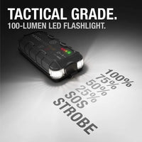 NOCO Boost Plus GB40 1000 Amp 12V UltraSafe Lithium Jump Starter! It's a car jump starter, portable power bank and LED flashlight. Recharge smartphones, tablets and other USB devices. It's easily rechargeable from any powered USB port in 3 hours!