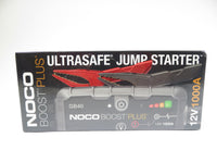 NOCO Boost Plus GB40 1000 Amp 12V UltraSafe Lithium Jump Starter! It's a car jump starter, portable power bank and LED flashlight. Recharge smartphones, tablets and other USB devices. It's easily rechargeable from any powered USB port in 3 hours!