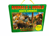Animals of the World North America Floor Puzzle! Age group:5 Years to 7 Years