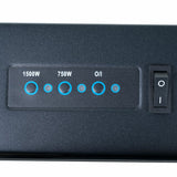 New in box! Northwest 80-EF421S Electric Fireplace with Wall Mount and Remote, Stainless Steel! Retails $327 w/tax!