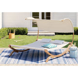 New Tuscany Striped Indoor / Outdoor Area Rug in Denim Blue by Novogratz! Made in Turkey!