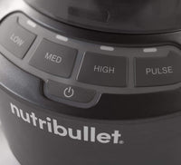 Items shows very light use! NutriBullet ZNBF30500ZC Blender Combo 1200 Watt, with Single Serve Cups, Dark Grey! Retails $200+