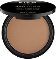 New NYX Professional Makeup Matte Bronzer, Medium, 0,33 Oz! Finish is Shimmery Matte