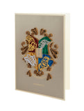 3D Harry Potter: Hogwarts Quilled Deluxe Greeting Card, Retails $16+