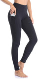 New Ollrynns Yoga Pants for Women Flex Tummy Control High Waist 4 Way Stretch Workout Running Sports Leggings with Pockets, Black, Sz XXL!