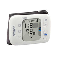 New in box! Has small crack in screen, does not affect its use! Omron Gold Or Wrist Blood Pressure Monitor - BP4350! Retails $160+