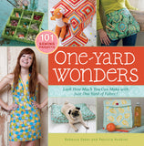Storey Publishing One-Yard Wonders Hardcover-spiral! Includes templates & Patterns! Great Book!