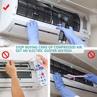 New OPOLAR Cordless Air Duster for Computer Cleaning, Replaces Compressed Spray Gas Cans, Rechargeable 6000mAH Battery, Powerful 33000 RPM, 10W Fast Charging, Handy and Efficient for Electronics, Retails $95+
