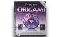 Designer Origami (Binder) Hardcover includes 80 Origami sheets!
