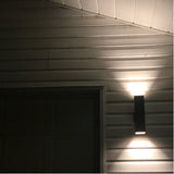Luminance Contemporary F6892-44 2 Incandescent Light Square Exterior in Oil Bronze Finish, Retails $92 W/Tax! Winner can buy up to 2 More at Winning Bid
