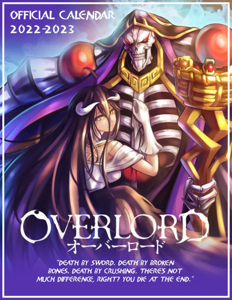 Overlord 2022 Calendar: Anime-Manga OFFICIAL January 2022 to December 2023