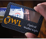 New The Owl Lite - Credit Card Sized Magnifier and Light! Fit in wallets and pocketbooks with ease so you have it when you need it!