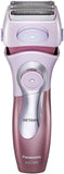 Panasonic Close Curves Ladies Shaver With Bikini Trimmer, Pink, 4 Blade Electric Shaver with Bikini Attachment- Wet/Dry