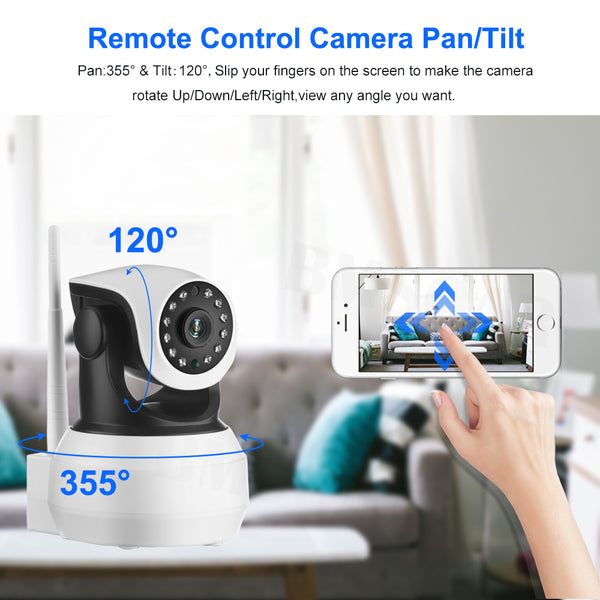 NEW Ultralink Smart HD Pan and Tilt WiFi Camera, No instruction book can find online if needed!