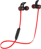 New Bluetooth Parasom A1 Magnetic, V4.1 Wireless Stereo Bluetooth Earphones Sport Headset In-Ear Noise Isolation for Gym Running -Sweatproof, Microphone (Black/red)
